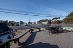 Ample seating to enjoy a beverage or meal outside.